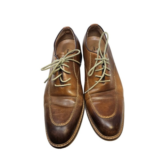 Vintage Foundry Co. 11 Brown Leather Lace Up Oxford Shoe  display picture 3